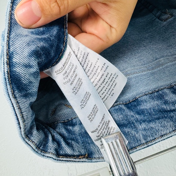 Good American Good Curve Bootcut Jeans Indigo380-18 - Picture 9 of 9